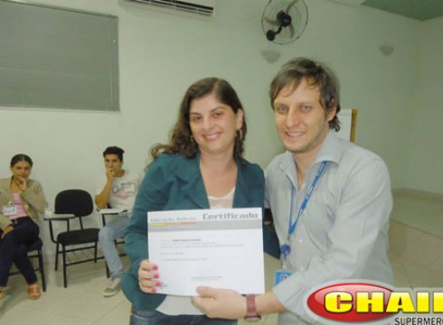 FUNCIONRIOS DO CHAIM RECEBEM TREINAMENTO